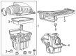 Diagram for Chrysler Air Filter Box - 68188641AB