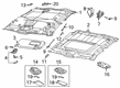 Diagram for 2025 Ram 1500 Sun Visor - 7SY62BD1AA