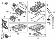 Diagram for Dodge Intake Manifold - 68605918AA