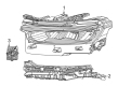 Diagram for 2025 Jeep Grand Cherokee Headlight - 68606235AB