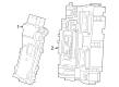 Diagram for 2025 Dodge Hornet Body Control Module - 68663318AA