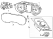 Diagram for 2022 Chrysler Pacifica Headlight Switch - 68156005AE