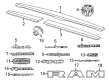 Diagram for 2025 Ram 1500 Spoiler - 68579134AA