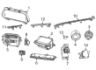 Diagram for 2025 Jeep Grand Cherokee Automatic Transmission Shift Position Sensor Switch - 6XN031X7AC