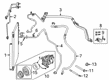 Diagram for 2024 Ram 3500 A/C Hose - 68455703AA