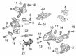 Diagram for 2025 Ram 1500 Engine Mount - 68248782AD