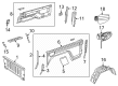 Diagram for 2025 Jeep Gladiator Fuel Door - 68442508AB