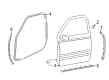 Diagram for Ram 1500 Classic Door Seal - 68563582AB