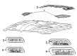 Diagram for Ram 1500 Emblem - 68503292AA