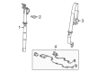Diagram for 2022 Jeep Cherokee Seat Belt - 6CV63HL1AE