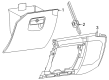 Diagram for 2024 Jeep Gladiator Glove Box - 7FV19TX7AA