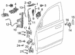 Diagram for 2025 Ram 1500 Door Latch Cable - 68307195AD