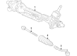 Diagram for 2025 Jeep Grand Cherokee Steering Gear Box - 68628263AB