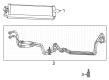 Diagram for Jeep Transmission Oil Cooler Hose - 68481147AE