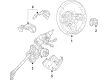 Diagram for Jeep Compass Steering Column Cover - 7FH03DX9AA