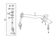 Diagram for 2024 Ram 1500 Classic Sway Bar Link - 5170290AE