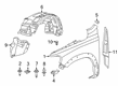 Diagram for 2025 Ram 1500 Fender - 68632534AA