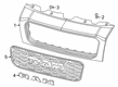 Diagram for 2021 Ram ProMaster 3500 Grille - 6ZH40JXWAA