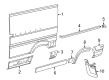 Diagram for Ram ProMaster EV Door Moldings - 1ZT46JXWAC