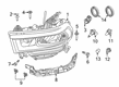 Diagram for 2024 Ram 3500 Headlight - 68360176AE