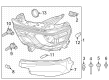 Diagram for 2023 Ram 1500 Headlight - 68316080AJ