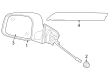 Diagram for 2025 Dodge Durango Car Mirror - 7JJ66DX8AA