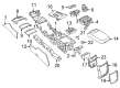 Diagram for 2022 Dodge Charger Armrest - 6LC27DX9AC
