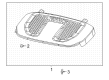Diagram for Ram 1500 Engine Cover - 53011462AA