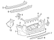 Diagram for 2025 Chrysler Pacifica Bumper - 68631436AA