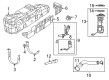 Diagram for 2020 Ram 1500 Fuel Filler Neck - 52029843AF