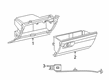 Diagram for 2023 Ram 1500 Glove Box - 7KV741N1AA