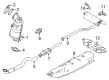 Diagram for 2025 Dodge Hornet Catalytic Converter - 68477775AC