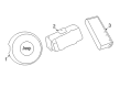 Diagram for Jeep Gladiator Air Bag - 68281974AH