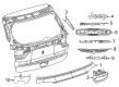 Diagram for 2022 Jeep Compass Tailgate Handle - 5VF92TZZAC