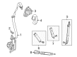 Diagram for 2024 Ram 1500 Classic Seat Belt - 5KP961X7AJ