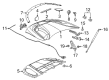 Diagram for 2025 Dodge Durango Hood - 68309501AH