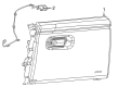 Diagram for 2025 Jeep Grand Cherokee Glove Box - 6PM002X7AH
