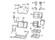 Diagram for 2024 Jeep Gladiator Seat Cover - 7SZ08ZG7AA