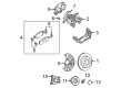 Diagram for Ram ProMaster EV Brake Dust Shield - 68551080AA