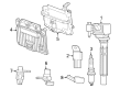 Diagram for 2025 Jeep Grand Cherokee Engine Control Module - 68414847AK