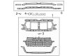 Diagram for 2025 Ram 1500 Grille - 68668821AA