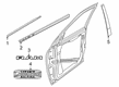 Diagram for Ram 1500 Classic Door Seal - 68245330AE