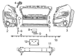 Diagram for Ram ProMaster EV Axle Beam - 68531874AA