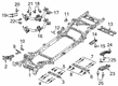 Diagram for Ram Fuel Tank Skid Plate - 68598156AA