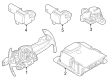 Diagram for 2025 Dodge Hornet Air Bag Control Module - 68606947AA
