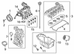 Diagram for Dodge Hornet Crankshaft Seal - 68523639AA