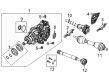 Diagram for Mopar Axle Shaft Seal - 68530764AB