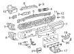 Diagram for Jeep Wrangler Bumper - 6QE27RXFAB