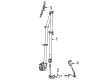 Diagram for Jeep Grand Wagoneer L Seat Belt - 6TS69TX7AE