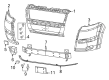 Diagram for Ram ProMaster 2500 Bumper - 7HS44JXWAA